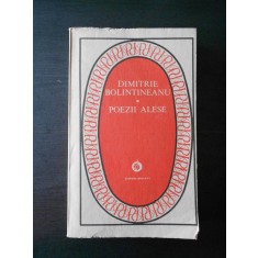 DIMITRIE BOLINTINEANU - POEZII ALESE