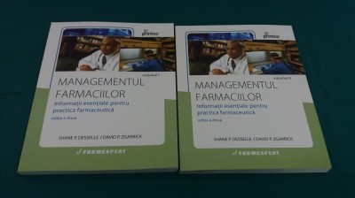 MANAGEMENTUL FARMACIILOR / 2 VOL./ SHANE P. DESSELLE, DAVID P. ZGARRICK/ 2011 * foto