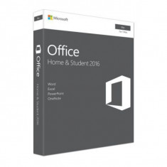 Licenta retail Microsoft Office Mac Home Student 2016 English, Medialess foto