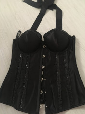 Corset negru superb!!! foto