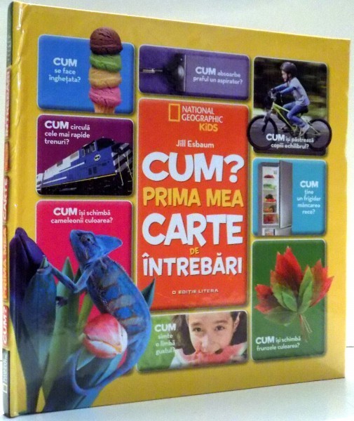 CUM ? PRIMA MEA CARTE DE INTREBARI de JILL ESBAUM , 2017 foto mare CUM ? PRIMA MEA CARTE DE INTREBARI de JILL ESBAUM , 2017 foto mare