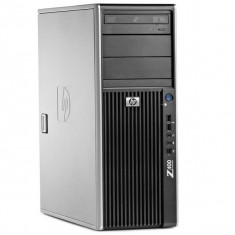 WorkStation HP Z400, Intel Xeon Quad Core W3520, 2.6Ghz, 6Gb DDR3 ECC, 500GB SATA, DVD-RW, Placa video Quadro NVS 295 256Mb GDDR3 foto
