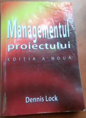 Managementul Proiectului - Dennis Lock, foto