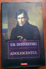 Adolescentul. Editie cartonata. Polirom, 2011 - F.M. Dostoievski foto