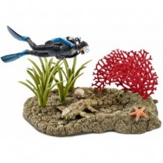 RECIF DE CORAL SCAFANDRU Schleich SL42328 foto