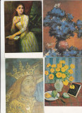 Bnk cp - Lot 16 carti postale - picturi