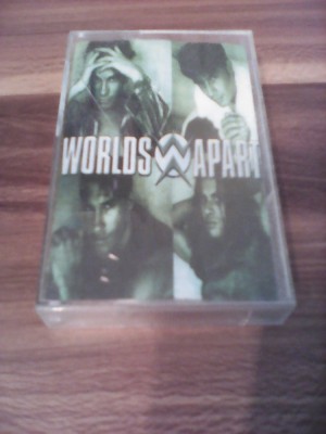 CASETA AUDIO WORLDS APART-EVERYBODY RARA!!!! ORIGINALA foto