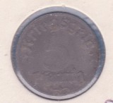 (M1648) MONEDA GERMANIA - ORASUL STRASSBURG ELS - KRIEGSGELD - 5 PFENNIG 1918, Europa