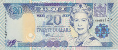 Bancnota Fiji 20 Dolari (2002) - P107 UNC foto