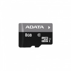 Card memorie AData Premier Micro SDHC , 8 GB , Clasa 10 , UHS-I U1 , adaptor SD foto
