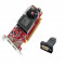 Placa video PCI-E ATI Radeon HD 3470, 256 MB, 2x DisplayPort, Low profile design + Adaptor 4WORLD DisplayPort [M] &gt; DVI-I [F] (24+5)