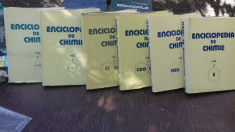 ENCICLOPEDIA DE CHIMIE 6 VOLUME foto