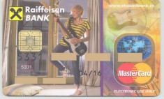 card bancar Mastercard Raifeissen foto