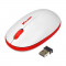 Mouse Vakoss Optical Wireless TM-652WR Alb Rosu