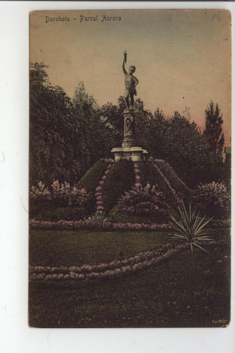 Dorohoi, Parcul Aurora 1912