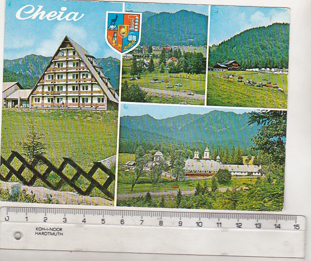 bnk cp Cheia - Vedere - circulata - marca fixa