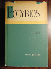 Polybios - Istorii, vol 1 (1966) CARTONATA foto