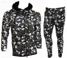 Trening barbati Camuflaj US ARMY - Bluza si Pantaloni Conici - Calitate Premium foto