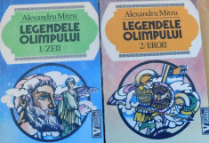 Legendele Olimpului (2 vol: Zeii + Eroii) de Alexandru MItru foto