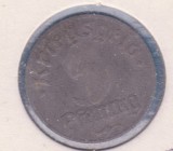 (M1698) MONEDA GERMANIA - ORASUL STRASSBURG ELS - KRIEGSGELD - 5 PFENNIG 1918, Europa