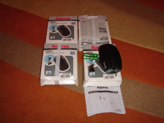 MOUSE WIRELESS HAMA CU BATERII INCLUSE NOI LA CUTIE - 20 LEI !!! foto