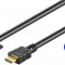 Cablu HDMI/DVI-D HDMI tata - DVI-D (18+1) tata cu contacte aurite 5m