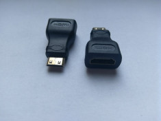 Adaptor mini HDMI tata la HDMI mama foto