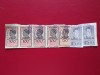 TIMBRE ROMANIA FISCALE PE FRAGMENT DE HIRTIE STAMPILATE, Stampilat