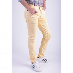 Blugi Bumbac Jack&amp;amp;Jones Tim Original Slim Fit York Yellow foto