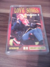 CASETA AUDIO LOVE SONG VOL 3 RARA!!!! ORIGINALA