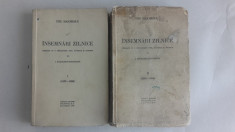 TITU MAIORESCU- INSEMNARI ZILNICE , vol 1-2///1937 foto