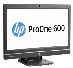 AIO HP ProOne 600 G1, Intel Core i3 Gen 4 4130 3.4 GHz, 8 GB DDR3, 120 GB SSD NOU, Webcam, Display 21.5inch 1920 by 1080, Windows 10 Pro, 3 Ani foto