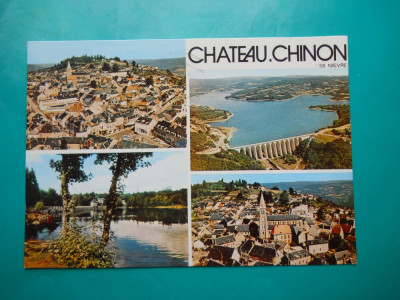 HOPCT 33066 CASTELUL CHATEAU CHINON -FRANTA-STAMPILOGRAFIE-CIRCULATA foto