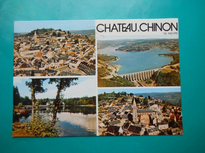 HOPCT 33066 CASTELUL CHATEAU CHINON -FRANTA-STAMPILOGRAFIE-CIRCULATA