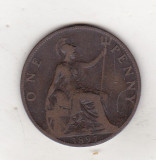 Bnk mnd Marea Britanie Anglia 1 penny 1897, Europa