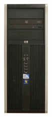 Calculator HP Compaq Elite 8000 Tower, Intel Core 2 Duo E8400 3.0 GHz, 4 GB DDR3, 120 GB SSD NOU, DVDRW, Windows 10 Home, 3 Ani Garantie foto