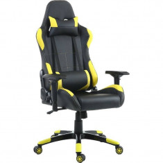 Scaun gaming Inaza Vespa Black / Yellow foto