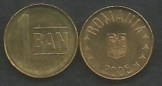 ROMANIA 1 BAN 2005 UNC [1] necirculata - din fisic