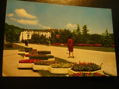 Ilustrata Brasov - Parc , circulat anii &amp;#039;60 foto