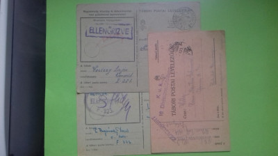 Carte Postala Militara 1915, Kuk 16 Ww1, Tabori Postai Levelezolap, foto