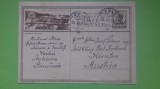 Carte Postala Ilustrata Carol II Circulata 1935 Ocna Sibiului