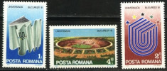 Romania 1981 - SPORT UNIVERSIADA, serie nestampilata, DF13 foto