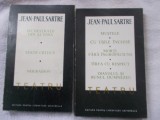 Sartre - Teatru - 2 vol. Ed. Univers 1969. Carti Sartre, carti teatru
