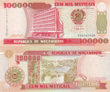 Mozambic 100 000 Meticais 1993 UNC