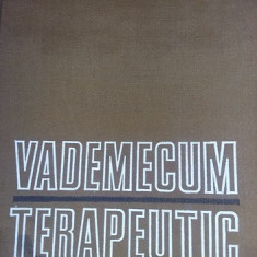 Carte veche medic Vademecum Terapeutic-George Ionescu-Amza,1973,Transp.GRATUIT