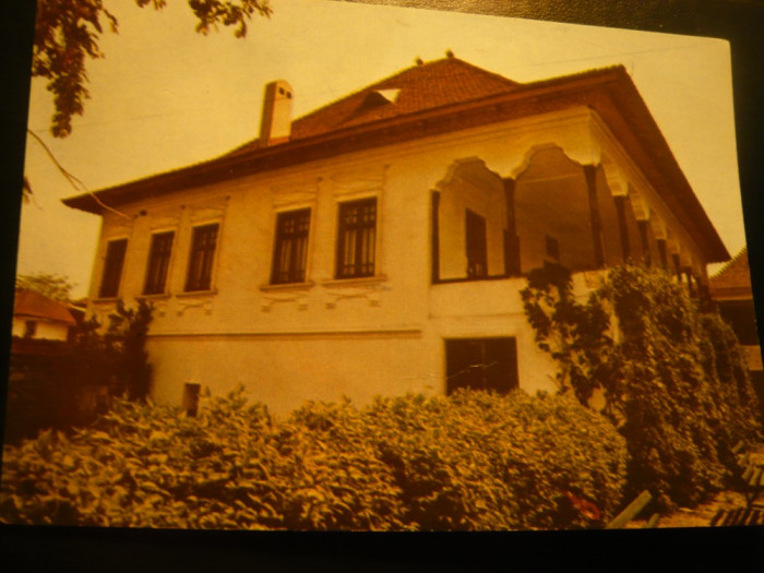 Ilustrata Valenii de Munte -Casa lui N.Iorga , anii &#039;70