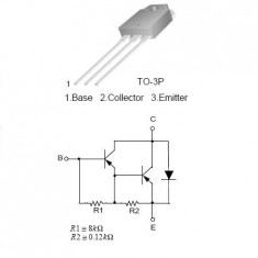 TRANZISTOR PNP DARLINGTON 100V 10A 125W Electronic Technology foto