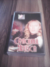 CASETA AUDIO CRACIUNUL CU HRUSCA-STEFAN HRUSCA ORIGINALA STARE EX foto