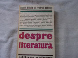 A. Wilhelm F. Schlegel - Despre literatura