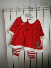 Costum Craciunita Mothercare 6-9 luni foto